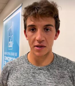 Pedro Agustín Ratto, palista subcampeón del Mundo.