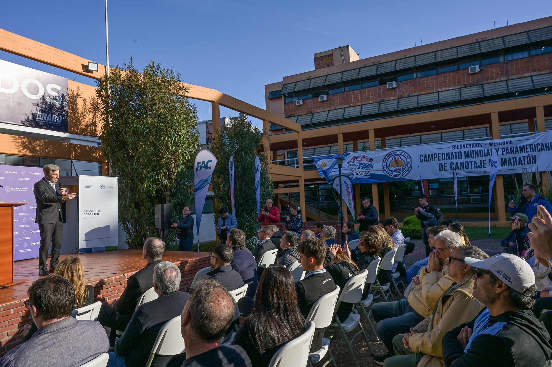 Frigerio participó de la presentación del Mundial de Canotaje Maratón 2026 que se realizará en Gualeguaychú – Arriba Noticias